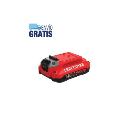 Batería de Ion Litio de 20V 2.0Ah Craftsman CMCB202