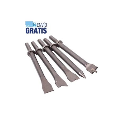Juego de cinceles de martillo neumático 5 piezas Craftsman CMXZTSG1056NB