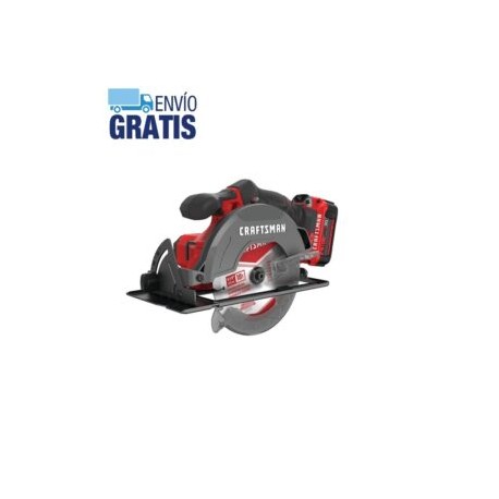 Kit de sierra circular inalámbrica de 6-1/2 pulgadas Craftsman CMCS500M1