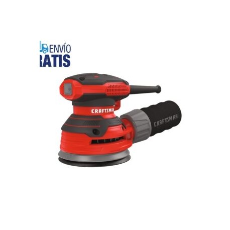 Lijadora orbital aleatoria, 3 amperes Craftsman CMEW231