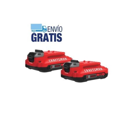 Batería de Iones de Litio V20, 2.0 amperios Hora, 2 Piezas CMCB202-2