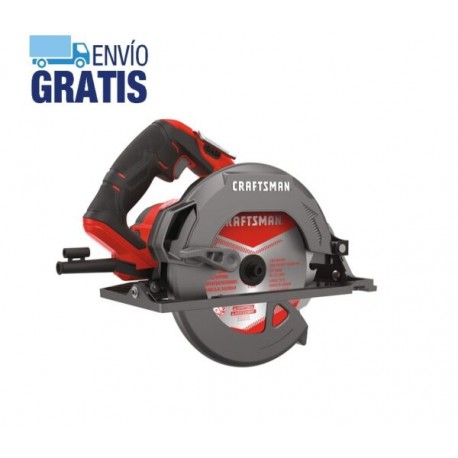 Sierra circular de 7 – 1/4 pulgadas, 1,700 W (15 amperes) Craftsman CMES510