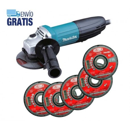 Miniesmeriladora + 5 Disco Austromex