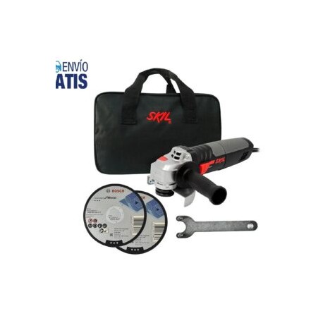 Miniesmeriladora Angular 830 W + 2 Discos + Bolsa
