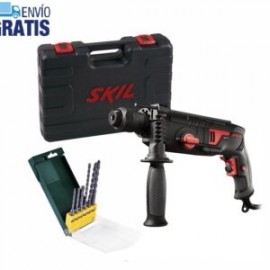 Rotomartillo Sds Plus 600W + 6 Brocas Bosch